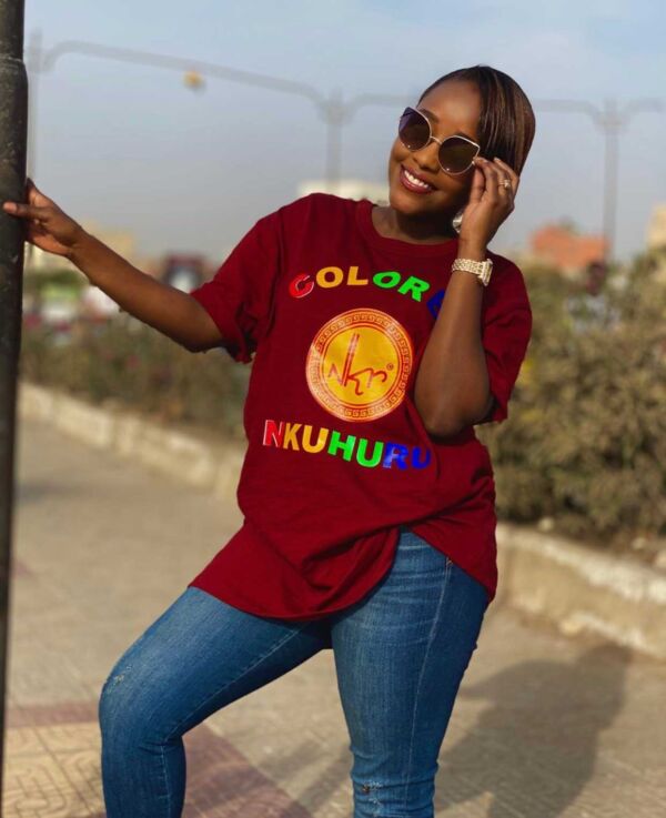 T-shirt colores rouge-2
