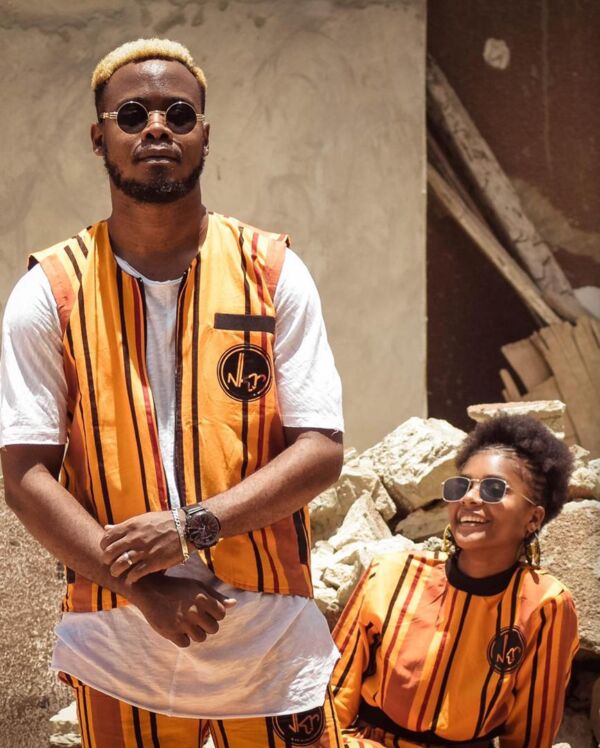 Ensemble 2 pièce gilet + short orange-1