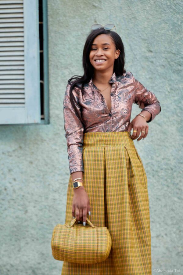 Chemise + jupe fati vert