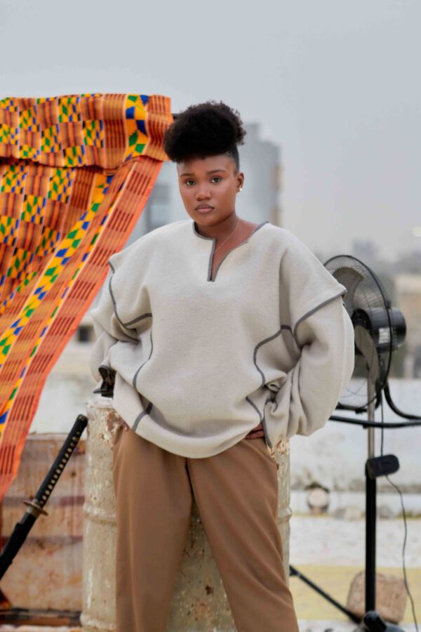 Pull E-MA beige