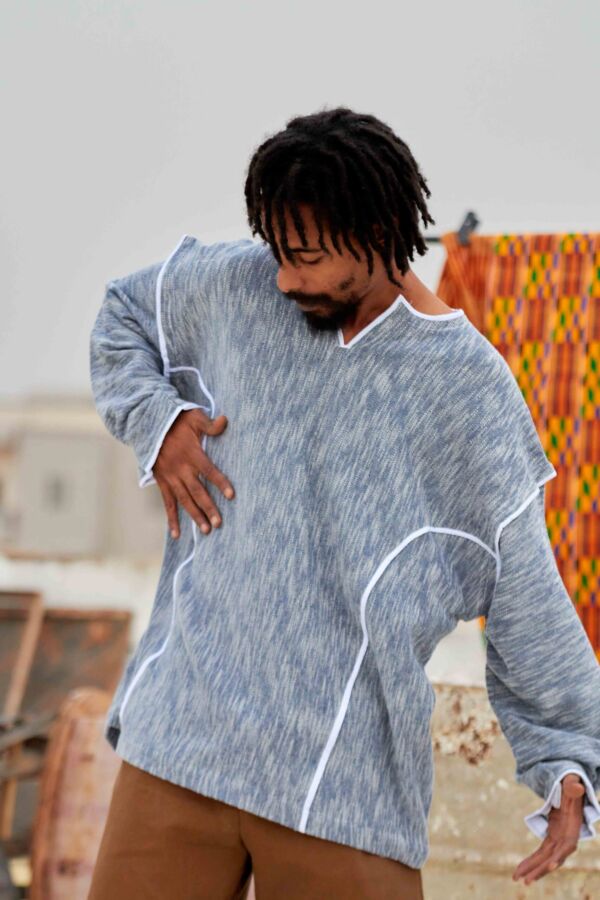 Pull E-MA gris