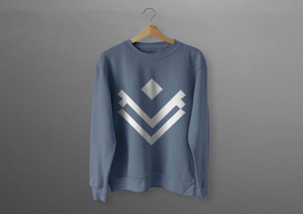 Sweatshirt nun bleu