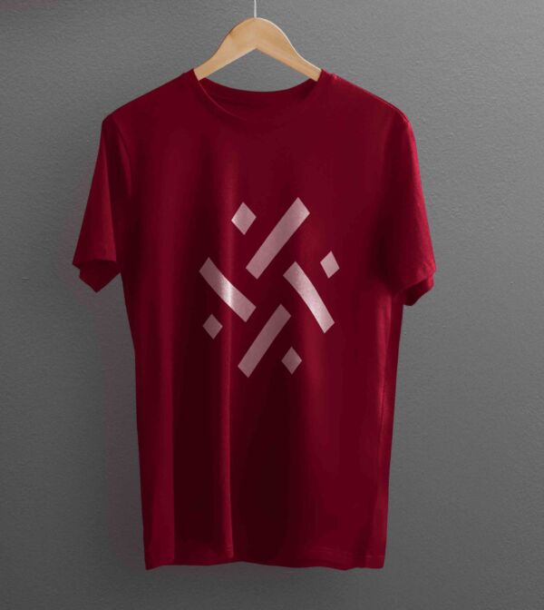 T-shirt nun classique-rouge