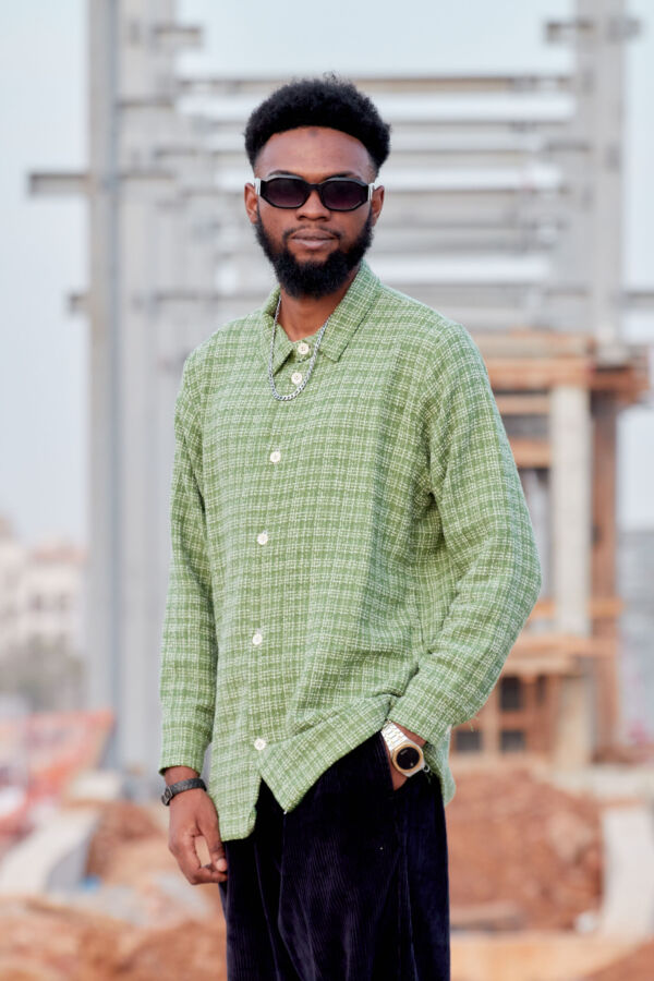 Chemise infinity links vert