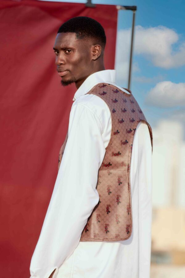 Harnais en cuire classique marron-3
