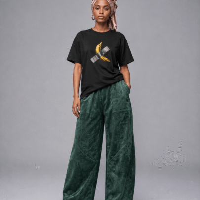 Teeshirt Banana noir