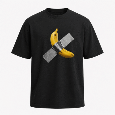 Teeshirt Banana noir